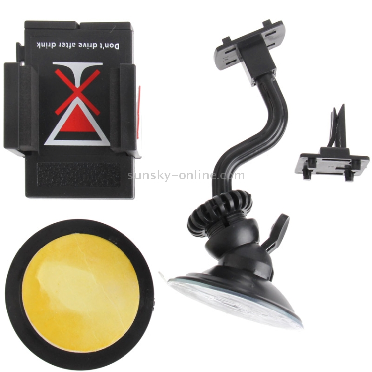 Luxury Leather Skin Dual-use (Windshield + Air Holes) Universal Car Mount / Sucker Holder with 360 Degrees Rotation for iPhone 5C & 5S / Galaxy Note III / N9000 / N7100 / i9500 / i9300 / Nexus 5 / LG G2