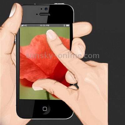 Tempered Glass Protective Film for iPhone 5 & 5S & 5C(Black) Tempered Glass Protective Film for iPhone 5 & 5S & 5C(Black)
