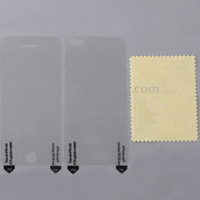 2 in 1 (Front Screen + Back Cover) Clear LCD Screen Protector for iPhone 5 (Taiwan Materials)