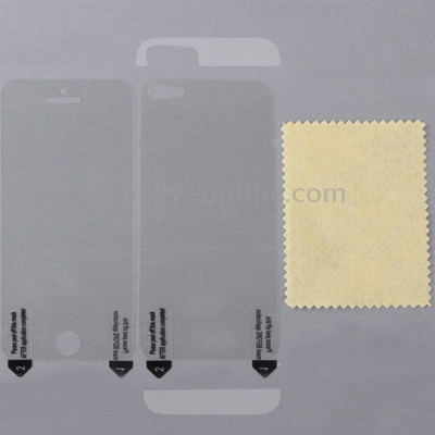 4 in 1 (Front Screen + Back Cover + Upper + Lower Lens) Clear LCD Screen Protector for iPhone 5 (Taiwan Materials) 4 in 1 (Front Screen + Back Cover + Upper + Lower Lens) Clear LCD Screen Protector for iPhone 5 (Taiwan Materials)