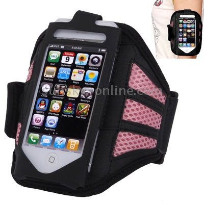 Sports Armband Case for iPhone 5 & 5C & 5S (Pink)