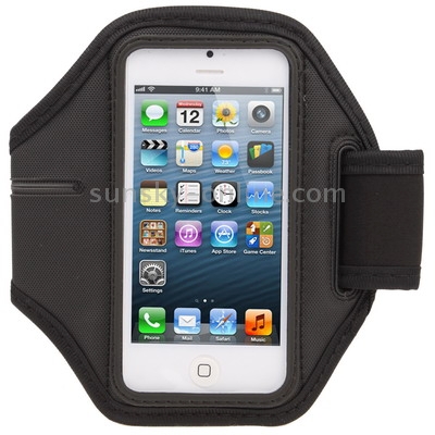 Sports Armband Case for iPhone 5 & 5C & 5S (Black) Sports Armband Case for iPhone 5 & 5C & 5S (Black)