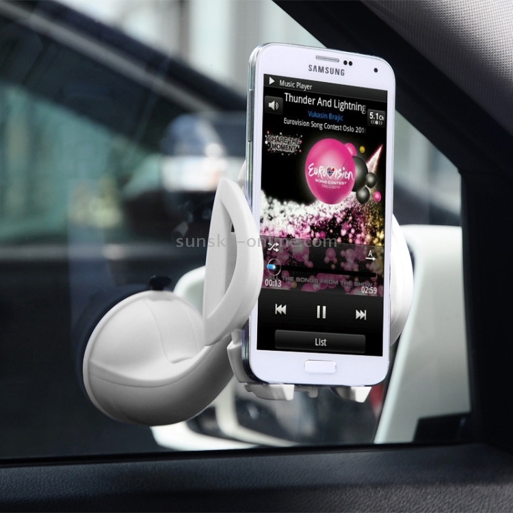 Baseus Universal Windshield Sucker Bracket Stand 360 Degree Rotating Car Mounts Holder for iPhone / Samsung / Sony(Black) Baseus Universal Windshield Sucker Bracket Stand 360 Degree Rotating Car Mounts Holder for iPhone / Samsung / Sony(Black)