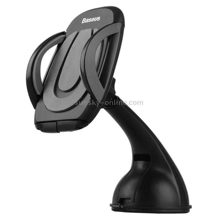 Baseus Universal Windshield Sucker Bracket Stand 360 Degree Rotating Car Mounts Holder for iPhone / Samsung / Sony(Black) Baseus Universal Windshield Sucker Bracket Stand 360 Degree Rotating Car Mounts Holder for iPhone / Samsung / Sony(Black)