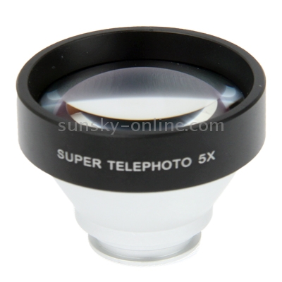 5X Telephoto Lens Detachable 5X Telephoto Lens Detachable