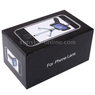8X Optical Zoom Mobile Phone Telescope Lens with Tripod + Plastic Case for iPhone 5 8X Optical Zoom Mobile Phone Telescope Lens with Tripod + Plastic Case for iPhone 5