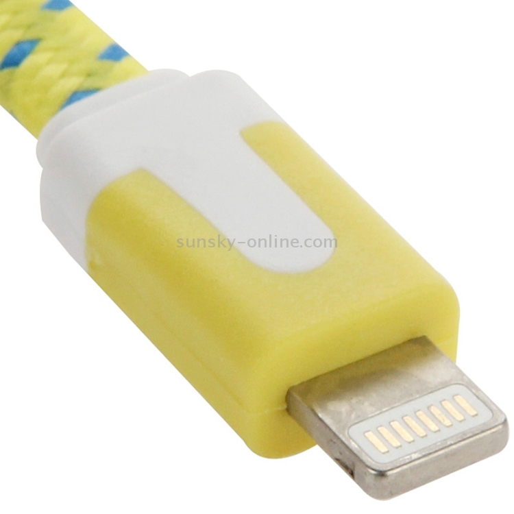 2m Woven Style 8 Pin to USB Data / Charging Cable 2m Woven Style 8 Pin to USB Data / Charging Cable