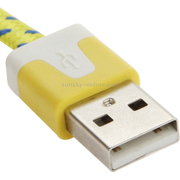 2m Woven Style 8 Pin to USB Data / Charging Cable 2m Woven Style 8 Pin to USB Data / Charging Cable