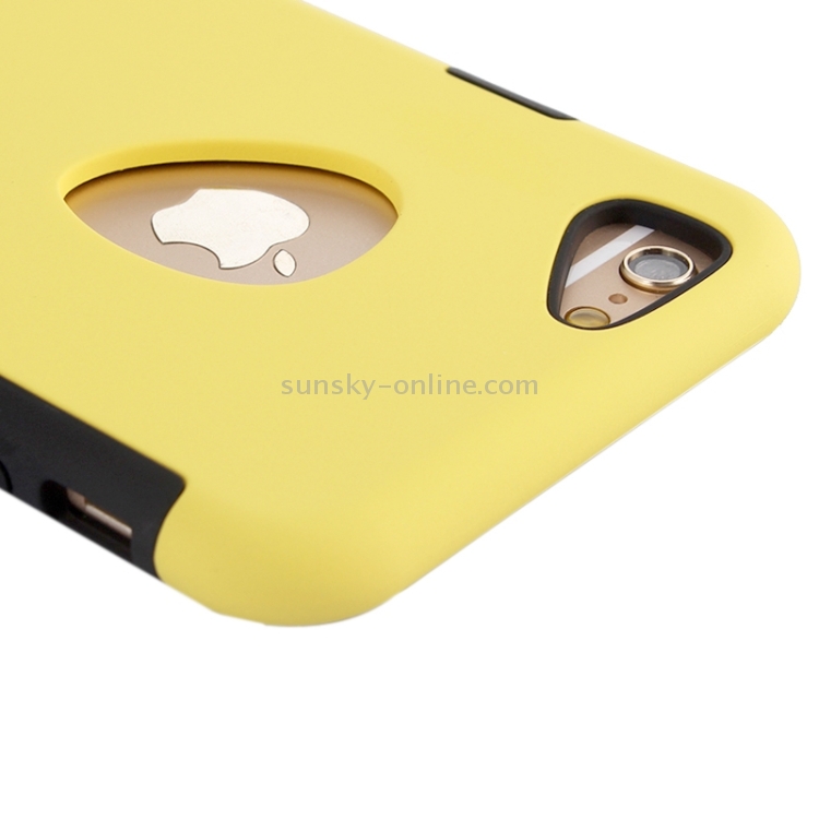 SLiCOO Cobblestone PC + TPU Combination Case for iPhone 5 & 5s & SE(Yellow) SLiCOO Cobblestone PC + TPU Combination Case for iPhone 5 & 5s & SE(Yellow)