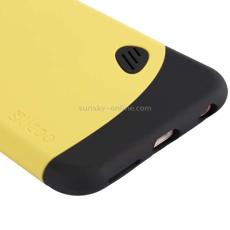 SLiCOO Cobblestone PC + TPU Combination Case for iPhone 5 & 5s & SE(Yellow) SLiCOO Cobblestone PC + TPU Combination Case for iPhone 5 & 5s & SE(Yellow)