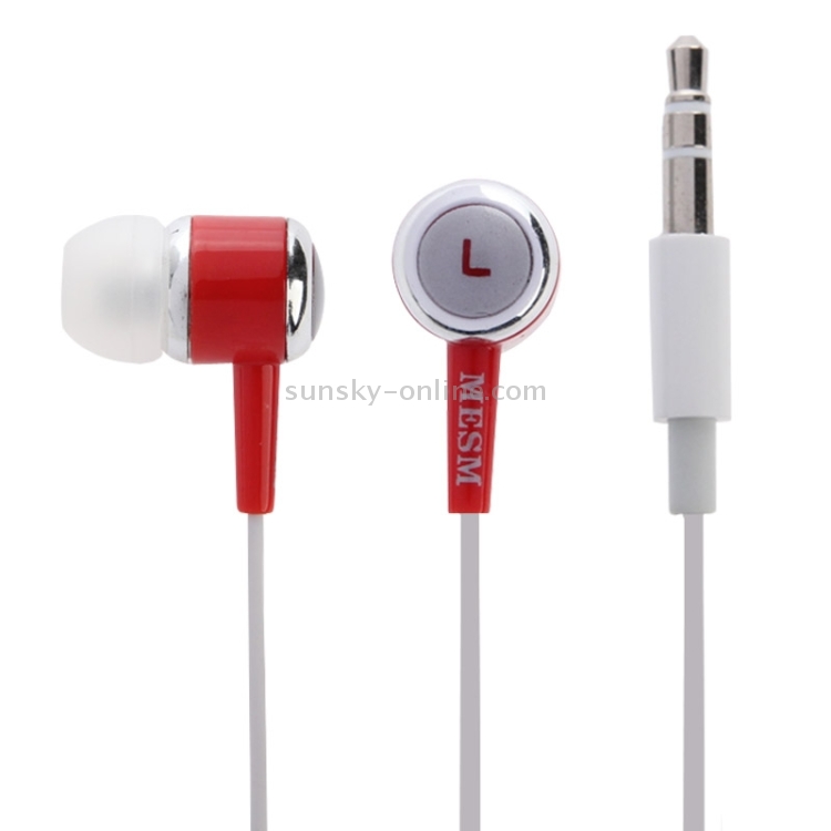 3.5mm Super Bass Earphone, Length: 1m(Red) 3.5mm Super Bass Earphone, Length: 1m(Red)