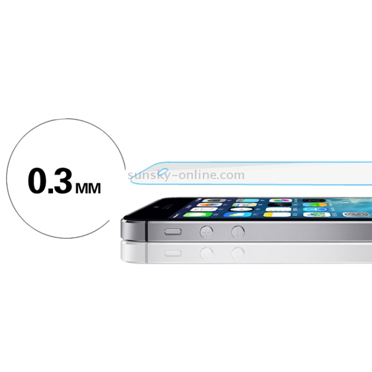 Baseus Ultrathin 0.3mm Explosion-proof Tempered Glass Protection Screen Guard for iPhone 5 & 5S Baseus Ultrathin 0.3mm Explosion-proof Tempered Glass Protection Screen Guard for iPhone 5 & 5S