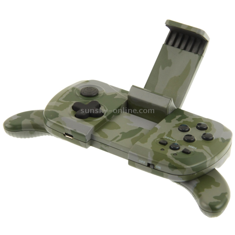 Bluetooth Game Pad, Game Controller for iPhone 6 & 6 Plus / 5 & 5C & 5S / 4 & 4S / Galaxy S5/ S4 / S3 / HTC / Nokia / Sony / PC (Camouflage) Bluetooth Game Pad, Game Controller for iPhone 6 & 6 Plus / 5 & 5C & 5S / 4 & 4S / Galaxy S5/ S4 / S3 / HTC / Nokia / Sony / PC (Camouflage)