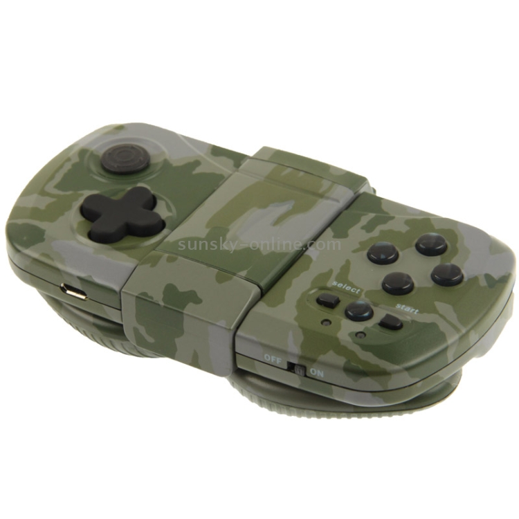 Bluetooth Game Pad, Game Controller for iPhone 6 & 6 Plus / 5 & 5C & 5S / 4 & 4S / Galaxy S5/ S4 / S3 / HTC / Nokia / Sony / PC (Camouflage) Bluetooth Game Pad, Game Controller for iPhone 6 & 6 Plus / 5 & 5C & 5S / 4 & 4S / Galaxy S5/ S4 / S3 / HTC / Nokia / Sony / PC (Camouflage)