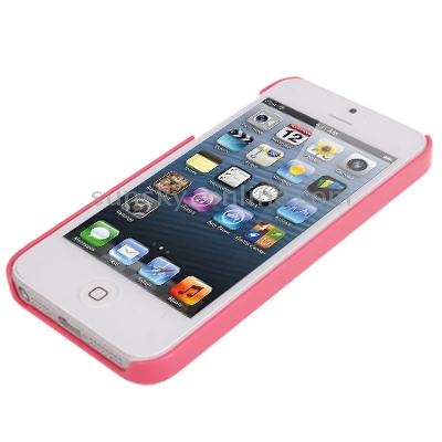 Silver Punk Pyramid Studded Style Studs Rivet Hard Back Case for iPhone 5 & 5s & SE (Watermelon Red) Silver Punk Pyramid Studded Style Studs Rivet Hard Back Case for iPhone 5 & 5s & SE (Watermelon Red)