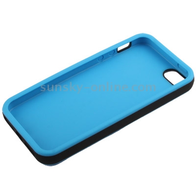2-color Series Smooth TPU Case for iPhone 5 & 5s & SE & SE (Blue) 2-color Series Smooth TPU Case for iPhone 5 & 5s & SE & SE (Blue)