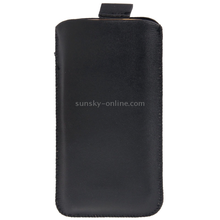 Universal Leather Case Pocket Sleeve Bag / Pouch Case with Pull Up Tab for iPhone 5 & 5C & 5S / iPhone 4 & 4S Universal Leather Case Pocket Sleeve Bag / Pouch Case with Pull Up Tab for iPhone 5 & 5C & 5S / iPhone 4 & 4S