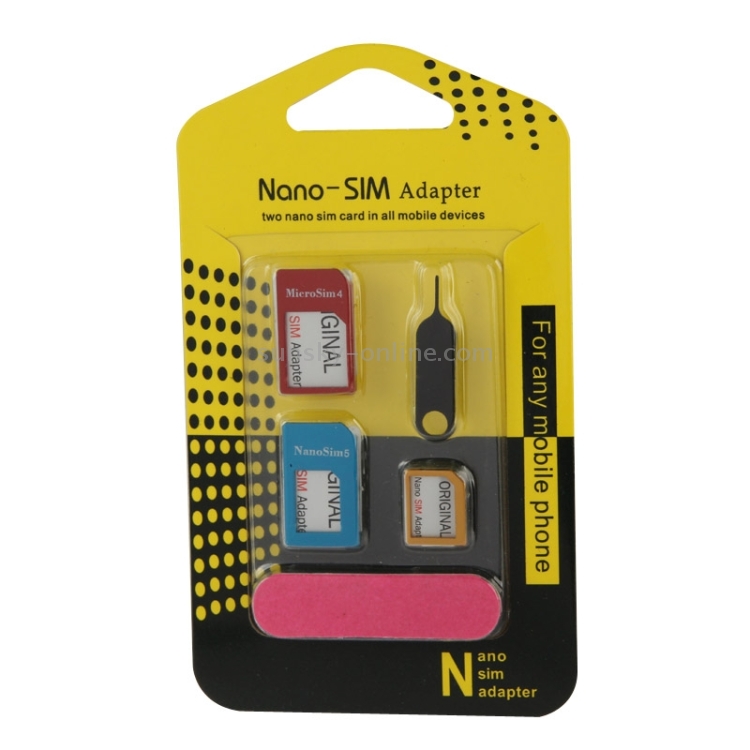 Адаптер для SIM-карты Activ 3 в 1 (nano/micro/mini) (black)