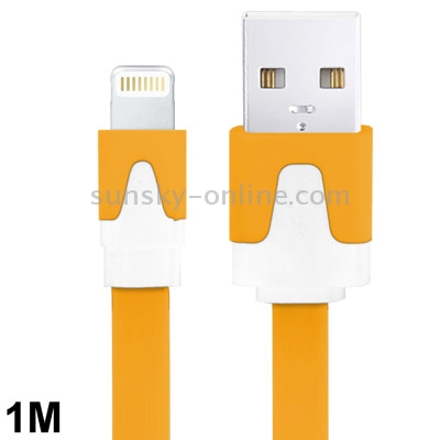 1m Noodle Style USB Sync Data Charging Cable 1m Noodle Style USB Sync Data Charging Cable