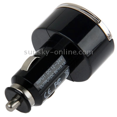 Dual USB Car Charger, Output: DC 5V / 2-2.1A, DC 5V / 1.0A Dual USB Car Charger, Output: DC 5V / 2-2.1A, DC 5V / 1.0A