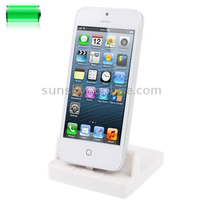 Charging Dock for iPhone 5 / iPod touch 5 / 6, White(White) Charging Dock for iPhone 5 / iPod touch 5 / 6, White(White)