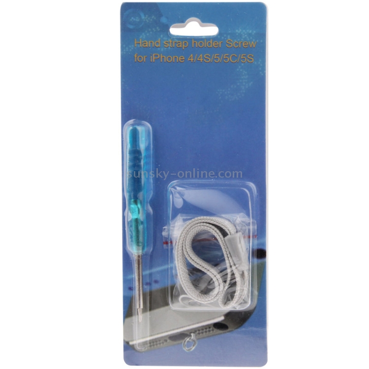 Hand Strap Holder Screw Ring, Screws Strap Lanyard Tools for iPhone 6 / 6 Plus, iPhone 5 / 5C / 5S, iPhone 4 & 4S Hand Strap Holder Screw Ring, Screws Strap Lanyard Tools for iPhone 6 / 6 Plus, iPhone 5 / 5C / 5S, iPhone 4 & 4S