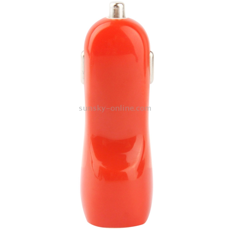 2.1A & 1.0A Dual USB Car Charger Adapter for iPhone 5 / iPad mini / mini 2 Retina / iPod touch 5 / 6, Samsung i9500 / i9200 / HTC / LG / Sony / Nokia and other USB Device(Red) 2.1A & 1.0A Dual USB Car Charger Adapter for iPhone 5 / iPad mini / mini 2 Retina / iPod touch 5 / 6, Samsung i9500 / i9200 / HTC / LG / Sony / Nokia and other USB Device(Red)