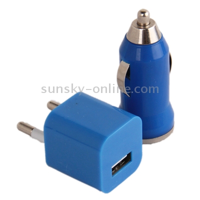 3 in 1 (5V 1A EU Plug Travel Charger Adapter + Car Charger + 22cm 8-pin Sync Charge Cable) for iPhone 6 & 6 Plus / iPhone 5 / iPod Touch 5(Blue) 3 in 1 (5V 1A EU Plug Travel Charger Adapter + Car Charger + 22cm 8-pin Sync Charge Cable) for iPhone 6 & 6 Plus / iPhone 5 / iPod Touch 5(Blue)