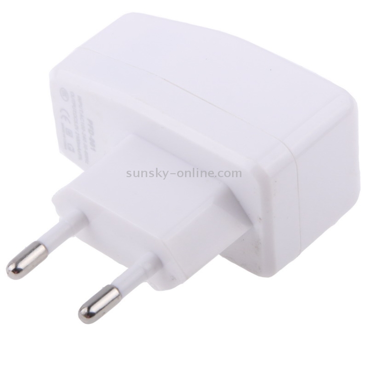 5V 2.1A EU Plug Dual USB Port Charge Adapter(White) 5V 2.1A EU Plug Dual USB Port Charge Adapter(White)