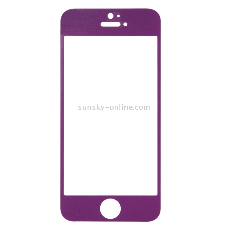 0.3mm Silk-screen Explosion-proof Full Screen Tempered Glass Film for iPhone 5 & 5C & 5S(Purple) 0.3mm Silk-screen Explosion-proof Full Screen Tempered Glass Film for iPhone 5 & 5C & 5S(Purple)