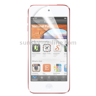 Professional Highly Transparent Clear LCD Protective Film for iPod touch 5 / 6 Professional Highly Transparent Clear LCD Protective Film for iPod touch 5 / 6