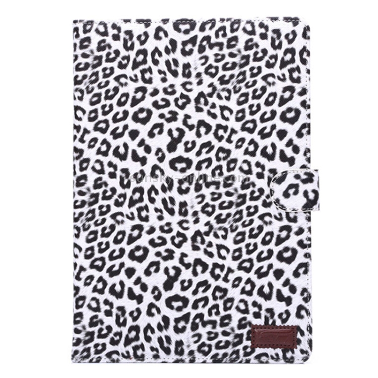 Leopard Pattern Leather Case with Holder & Card Slots & Wallet & Sleep Function for iPad Air 2 Leopard Pattern Leather Case with Holder & Card Slots & Wallet & Sleep Function for iPad Air 2