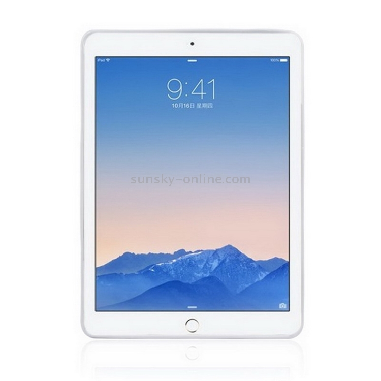 S Line Anti-slip Frosted TPU Protective Case for iPad Air 2(White) S Line Anti-slip Frosted TPU Protective Case for iPad Air 2(White)