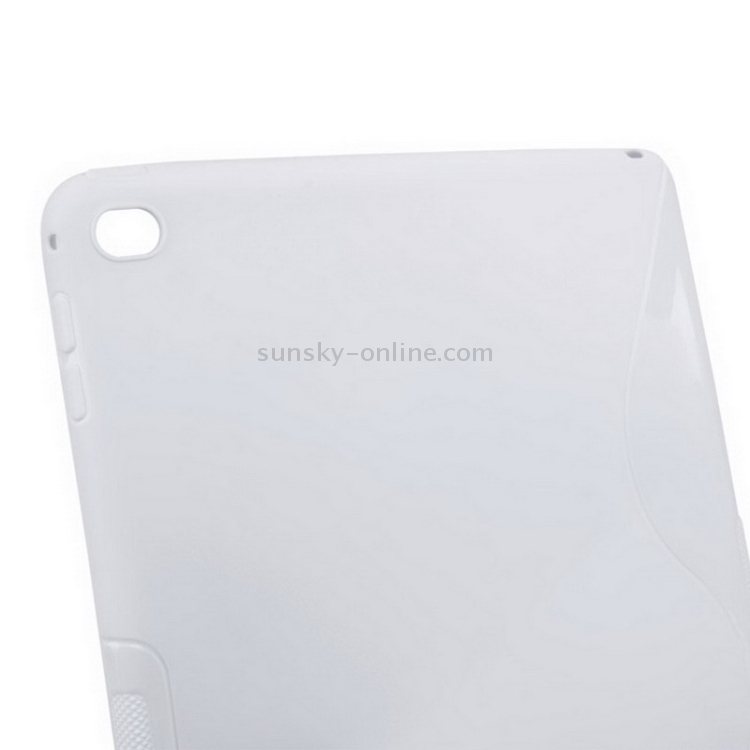 S Line Anti-slip Frosted TPU Protective Case for iPad Air 2(White) S Line Anti-slip Frosted TPU Protective Case for iPad Air 2(White)