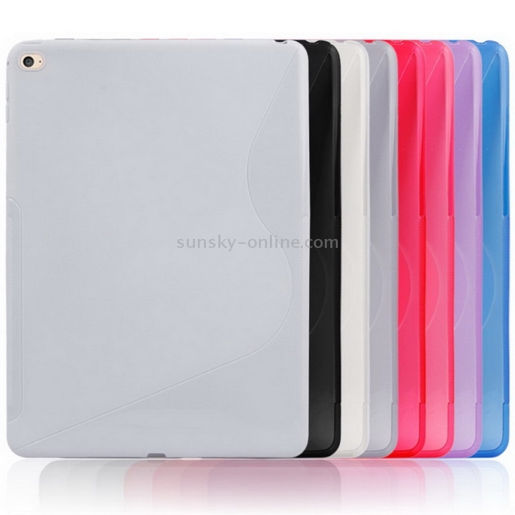 S Line Anti-slip Frosted TPU Protective Case for iPad Air 2(White) S Line Anti-slip Frosted TPU Protective Case for iPad Air 2(White)