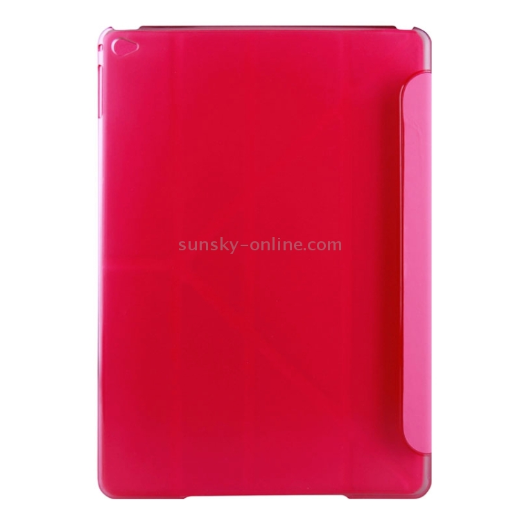 11-Fold Leather Case with Holder and Sleep Function for iPad Air 2(Magenta) 11-Fold Leather Case with Holder and Sleep Function for iPad Air 2(Magenta)