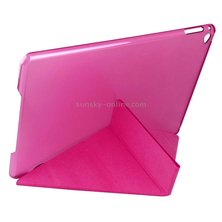 11-Fold Leather Case with Holder and Sleep Function for iPad Air 2(Magenta) 11-Fold Leather Case with Holder and Sleep Function for iPad Air 2(Magenta)
