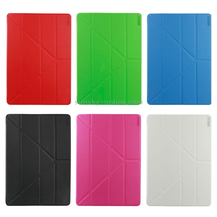 11-Fold Leather Case with Holder and Sleep Function for iPad Air 2(Magenta) 11-Fold Leather Case with Holder and Sleep Function for iPad Air 2(Magenta)