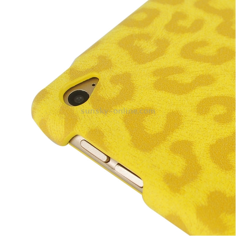 3-folding Ultra-thin Leopard Pattern Smart Cover Leather Case with Holder & Sleep Function for iPad Air 2 / iPad 6(Yellow) 3-folding Ultra-thin Leopard Pattern Smart Cover Leather Case with Holder & Sleep Function for iPad Air 2 / iPad 6(Yellow)