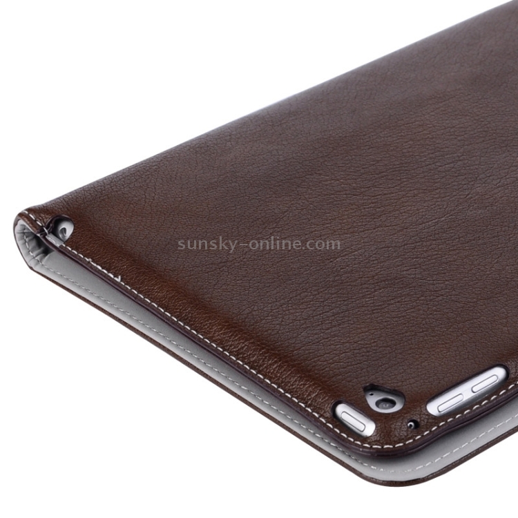 Ultrathin Buffalo Texture Handheld PU Leather Case with Holder for iPad Air 2 / iPad 6(Coffee) Ultrathin Buffalo Texture Handheld PU Leather Case with Holder for iPad Air 2 / iPad 6(Coffee)