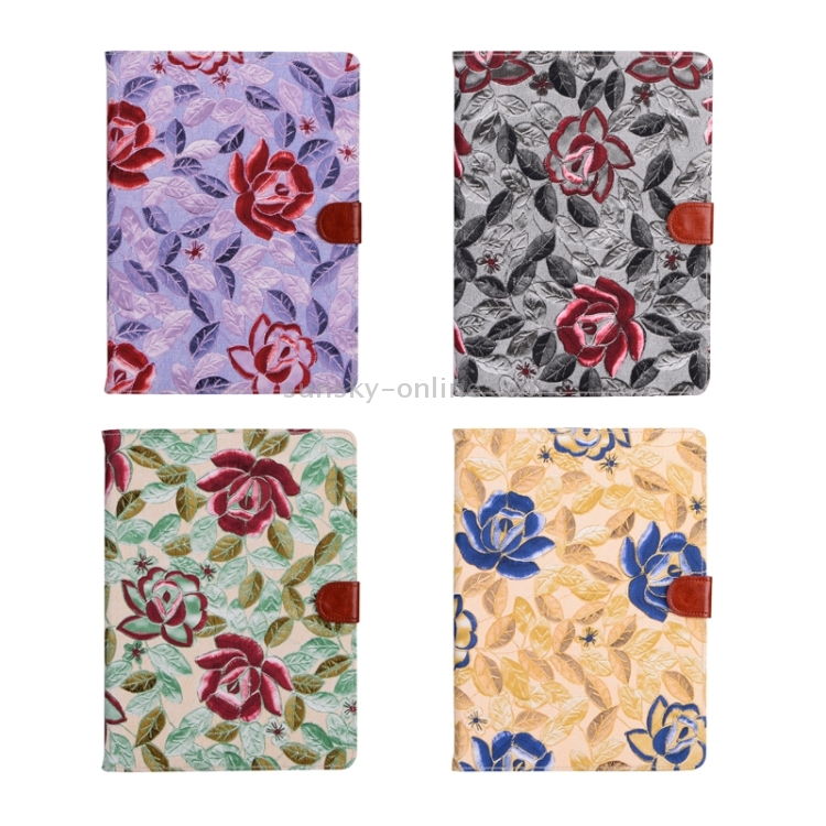Leaves and Flowers Pattern Smart Cover Leather Case with Card Slots & Wallet & Holder & Sleep / Wake-up Function for iPad Air 2 / iPad 6(Green) Leaves and Flowers Pattern Smart Cover Leather Case with Card Slots & Wallet & Holder & Sleep / Wake-up Function for iPad Air 2 / iPad 6(Green)