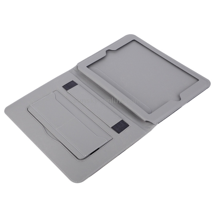 Ultrathin Camouflage Pattern Smart Cover Leather Case with Holder & Card Slots & Hand Strap for iPad Air 2 / iPad 6(Grey) Ultrathin Camouflage Pattern Smart Cover Leather Case with Holder & Card Slots & Hand Strap for iPad Air 2 / iPad 6(Grey)