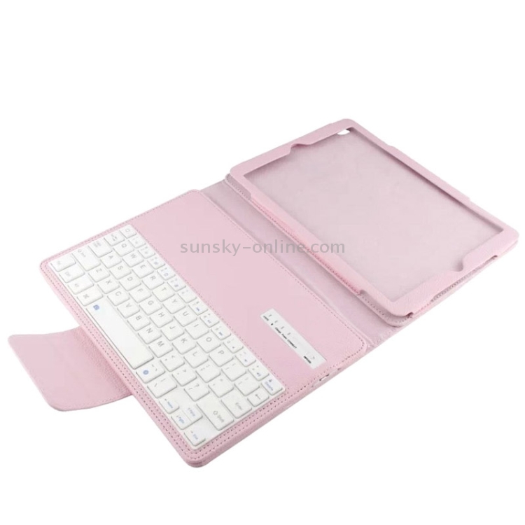 For iPad Air 2 / iPad Air Detachable Bluetooth Keyboard Tablet Case with Sleep / Wake-up Function & Holder, Operating Distance: 10m(Pink) For iPad Air 2 / iPad Air Detachable Bluetooth Keyboard Tablet Case with Sleep / Wake-up Function & Holder, Operating Distance: 10m(Pink)