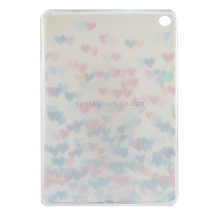 Love Heart Pattern TPU Protective Case for iPad Air 2 Love Heart Pattern TPU Protective Case for iPad Air 2