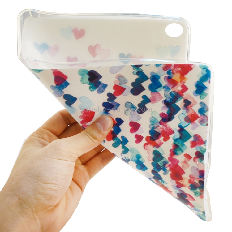 Love Heart Pattern TPU Protective Case for iPad Air 2 Love Heart Pattern TPU Protective Case for iPad Air 2