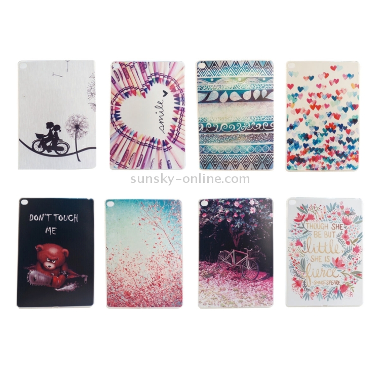 Love Heart Pattern TPU Protective Case for iPad Air 2 Love Heart Pattern TPU Protective Case for iPad Air 2