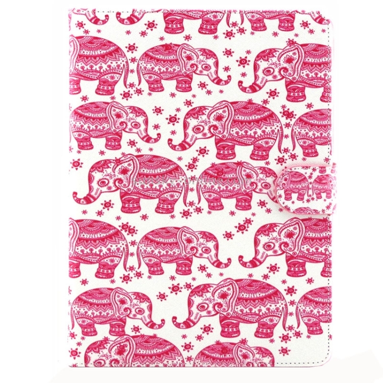 Elephant Pattern Horizontal Flip Leather Case with Holder & Card Slots & Wallet for iPad Air 2 / iPad 6 Elephant Pattern Horizontal Flip Leather Case with Holder & Card Slots & Wallet for iPad Air 2 / iPad 6