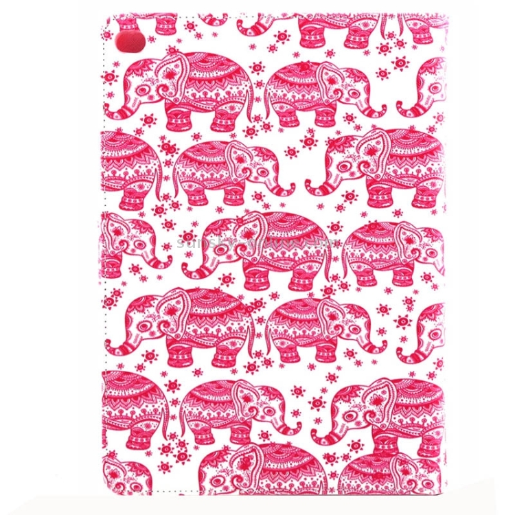 Elephant Pattern Horizontal Flip Leather Case with Holder & Card Slots & Wallet for iPad Air 2 / iPad 6 Elephant Pattern Horizontal Flip Leather Case with Holder & Card Slots & Wallet for iPad Air 2 / iPad 6