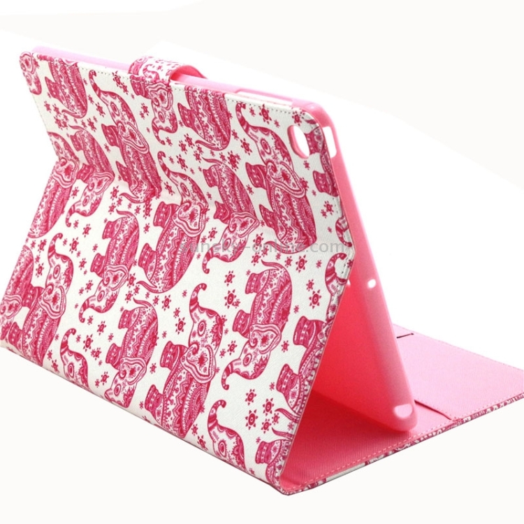 Elephant Pattern Horizontal Flip Leather Case with Holder & Card Slots & Wallet for iPad Air 2 / iPad 6 Elephant Pattern Horizontal Flip Leather Case with Holder & Card Slots & Wallet for iPad Air 2 / iPad 6