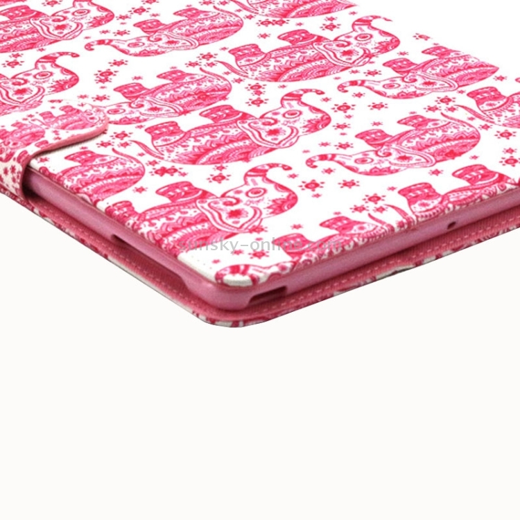 Elephant Pattern Horizontal Flip Leather Case with Holder & Card Slots & Wallet for iPad Air 2 / iPad 6 Elephant Pattern Horizontal Flip Leather Case with Holder & Card Slots & Wallet for iPad Air 2 / iPad 6